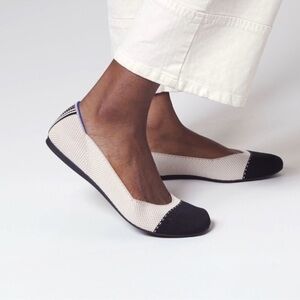 Rothy's The Square Tuxedo Flats Size 10.5